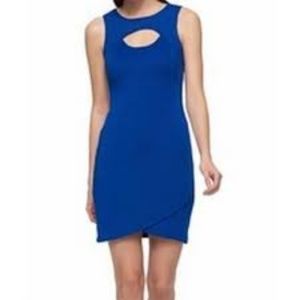 Guess Scuba Cutout Bodycon Dress